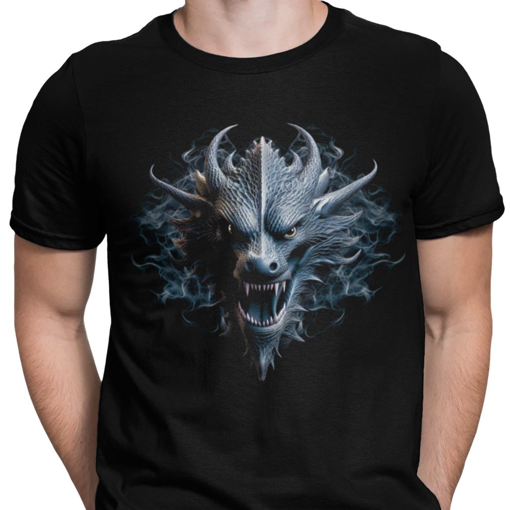 CAMISETA / SUDADERA DRAGON AZUL