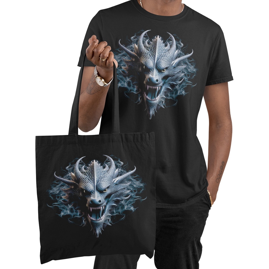 CAMISETA / SUDADERA DRAGON AZUL